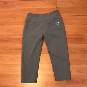 Gymshark dreamy legging crop - gray